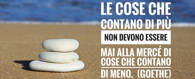 Le cose che contano di più