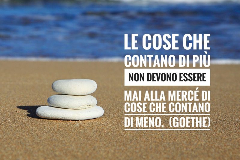 Le cose che contano di più