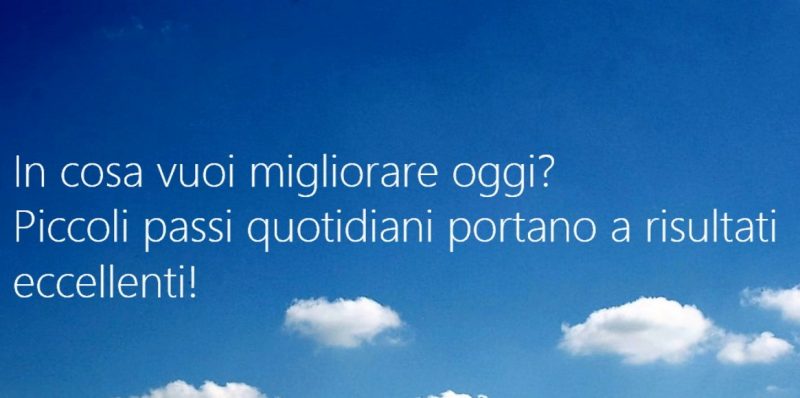Piccoli passi quotidiani